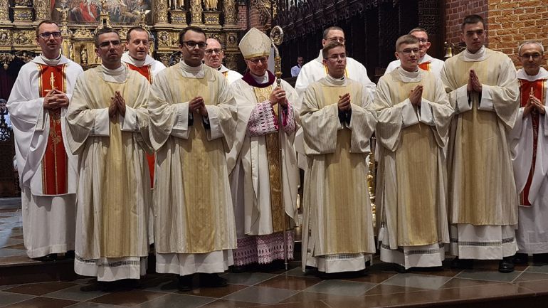 Diecezja pelplińska ma 5 nowych diakonów